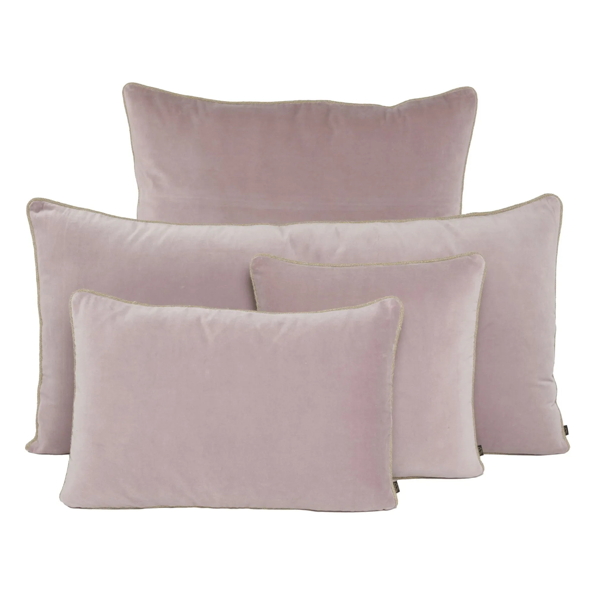 Haomy Powder Pink New Delhi Velvet Cushion Cover