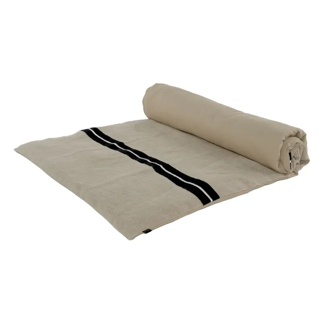 Skagen linen quilt cover | Natural