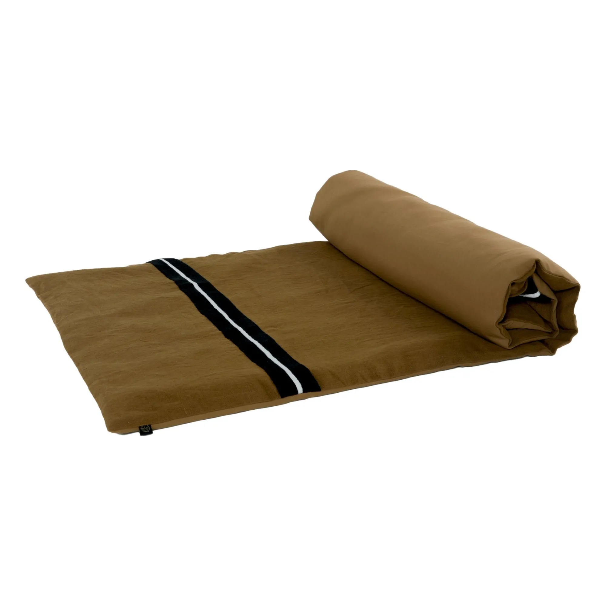 Haomy Bronze Skagen Linen Quilt Cover