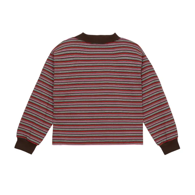 Polo Bahia Rayé | Marron