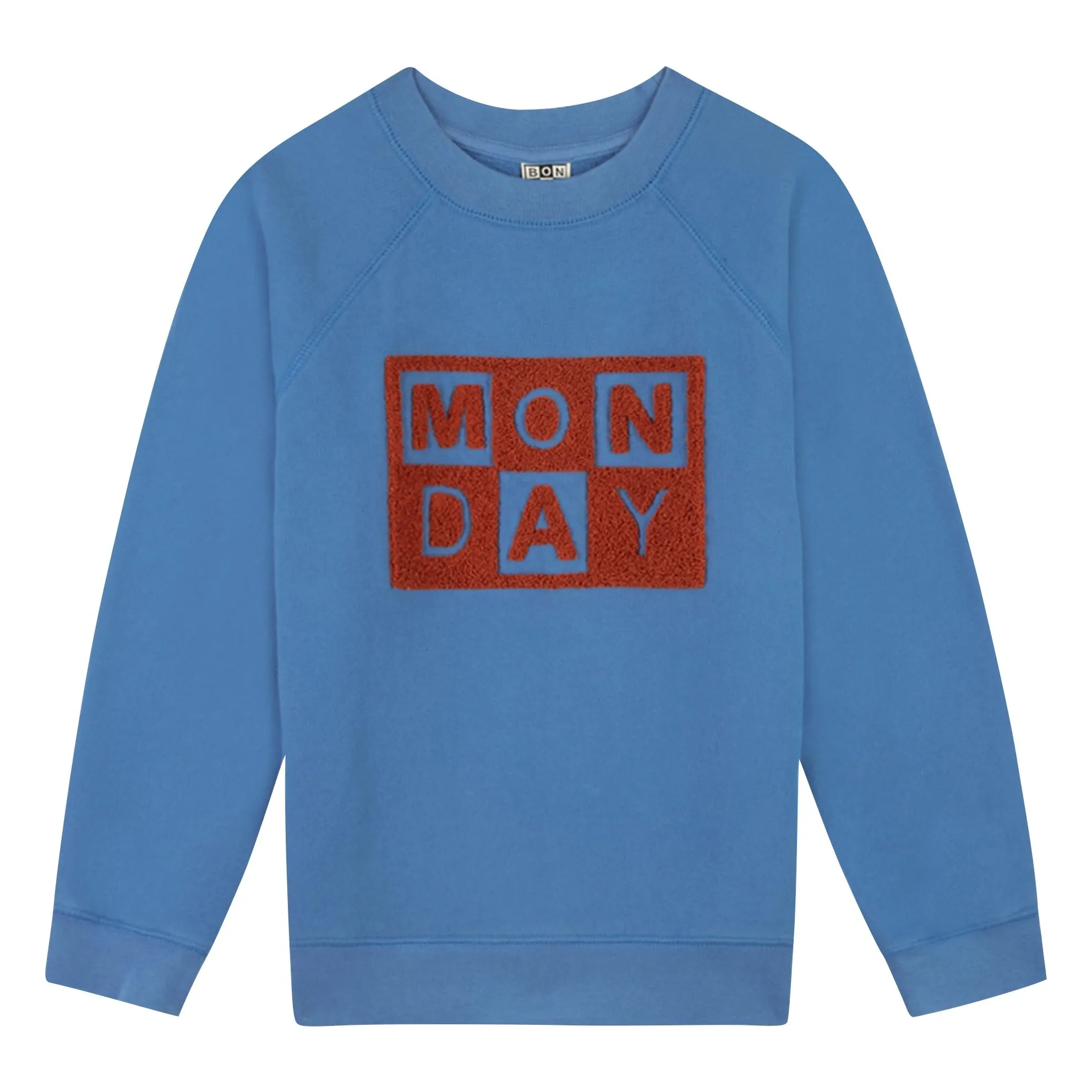 Bonton Blue Sandy Monday Sweatshirt