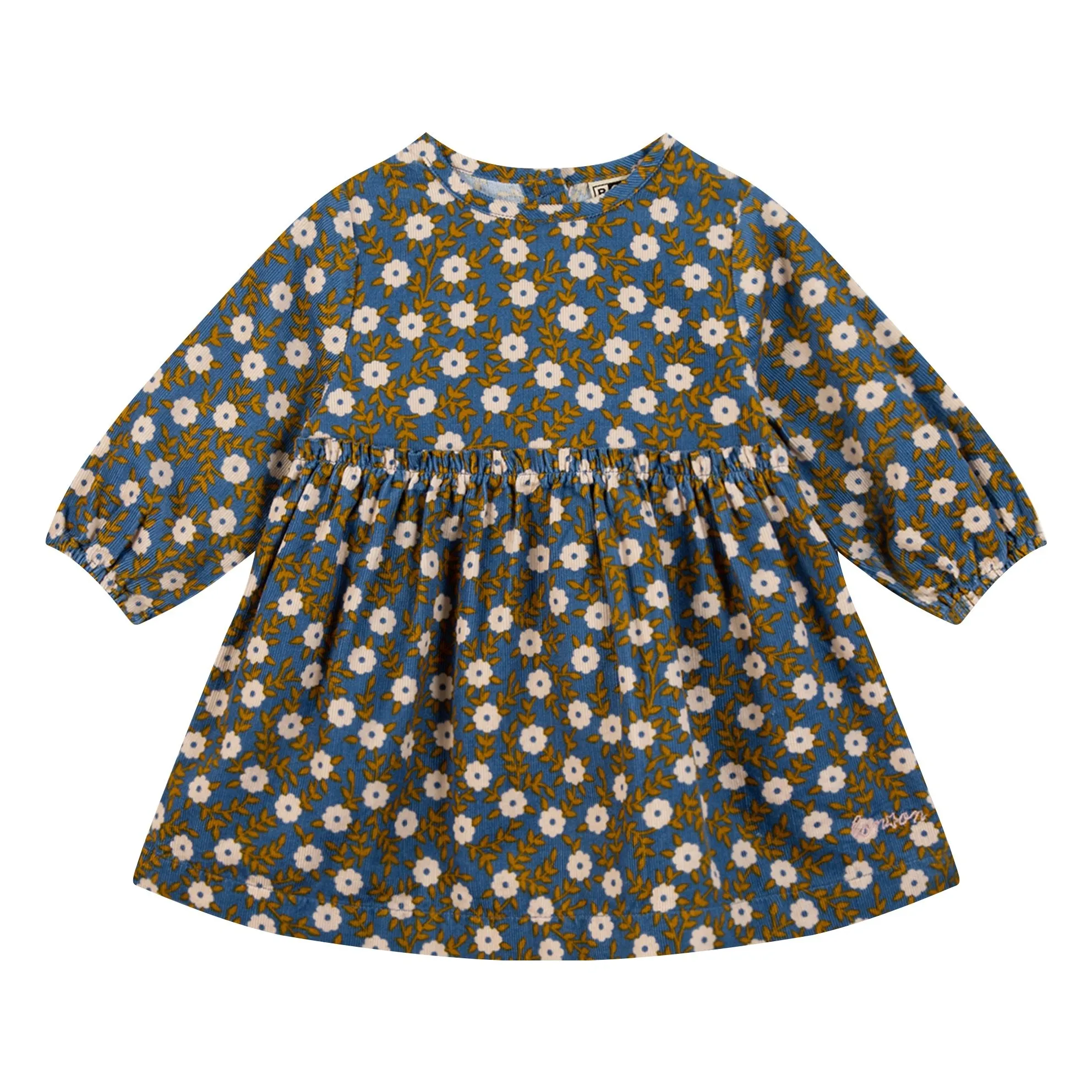 Bonton Blue Folie Fleurie Dress
