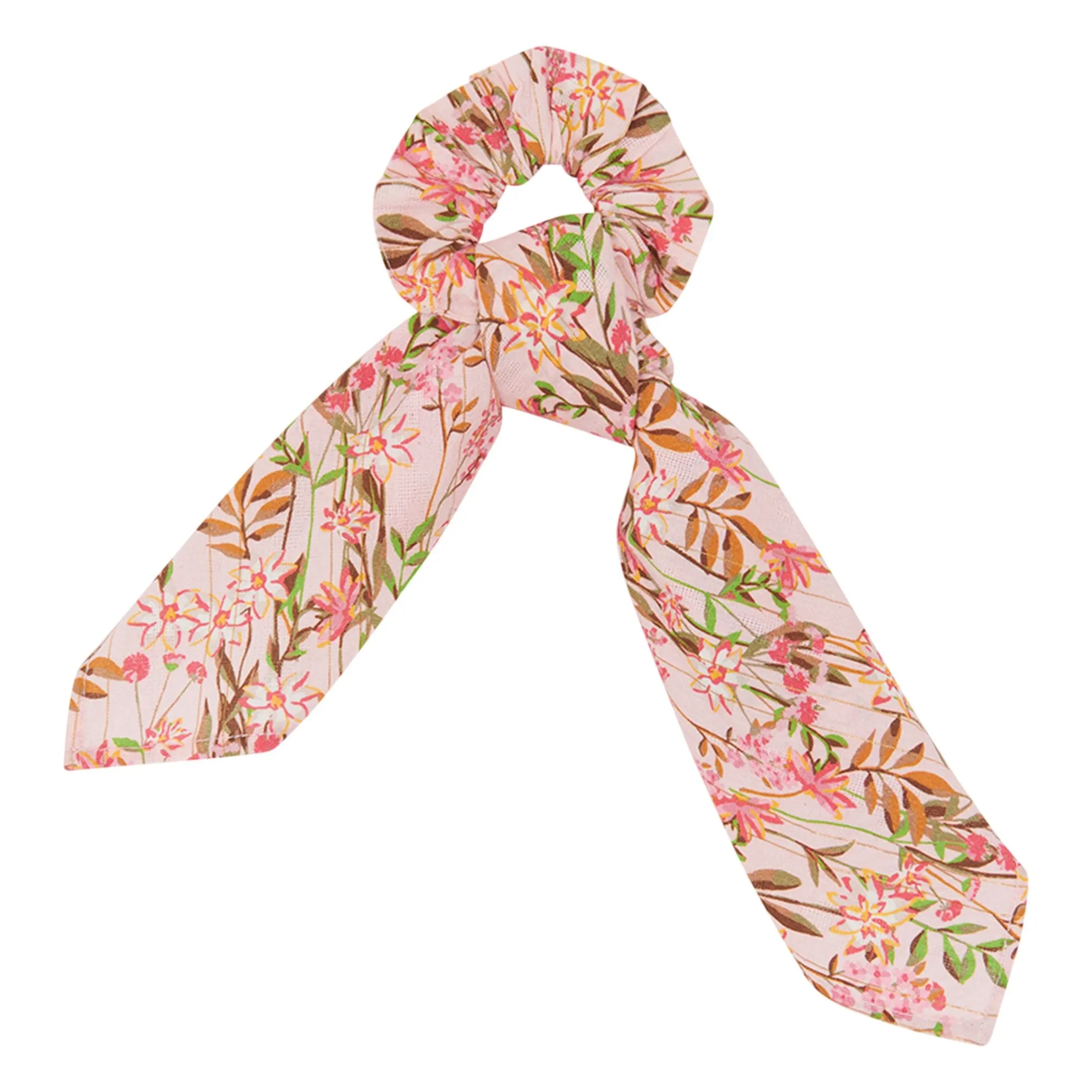 Bonton Pink Chouchou Fleuri Lurex