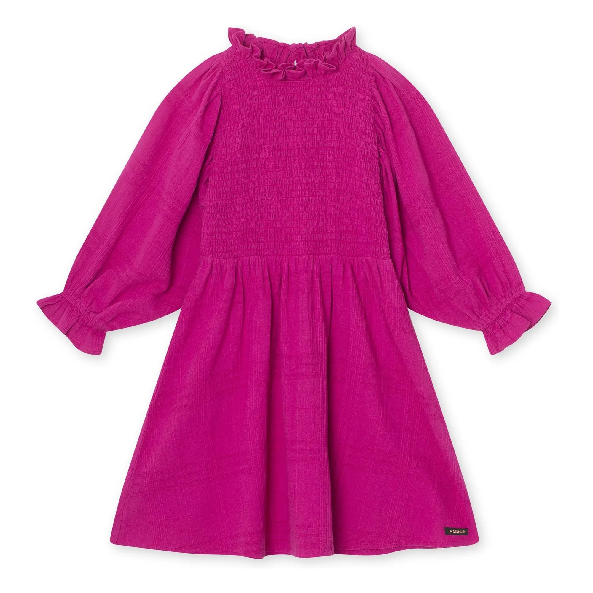 A Monday In Copenhagen Fuchsia Elin Dress