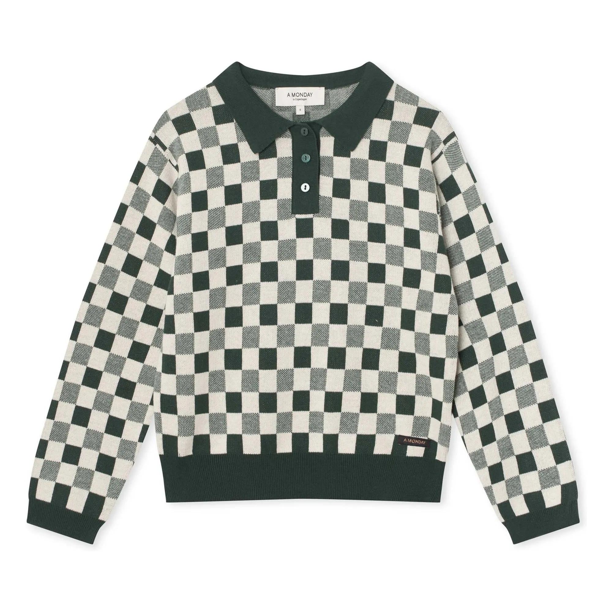 A Monday In Copenhagen Chrome Green Polo Cassie Maille