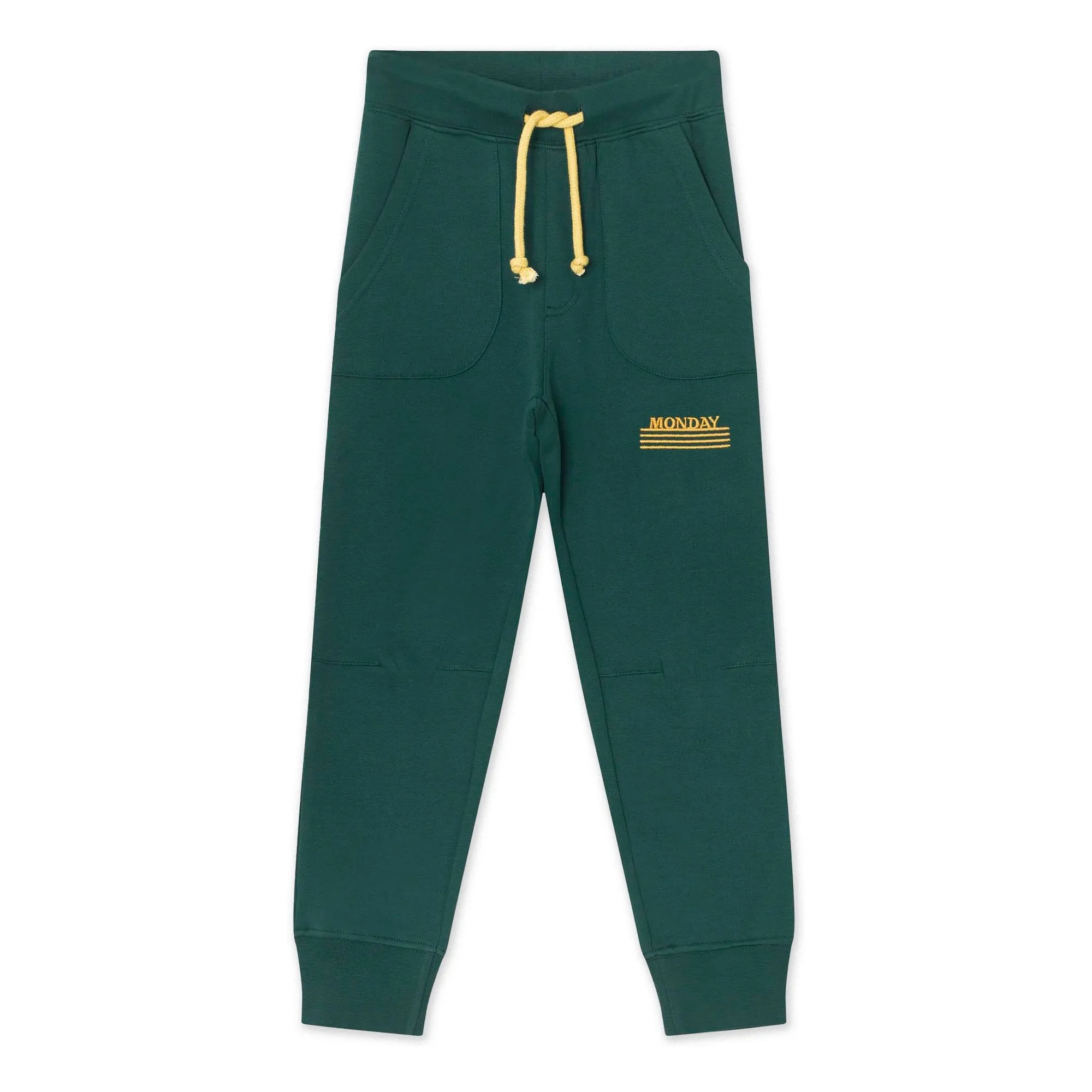 A Monday In Copenhagen Chrome Green Sigurd Organic Cotton Joggers