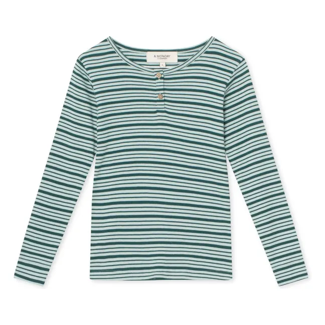Bob Organic Cotton T-Shirt | Green water