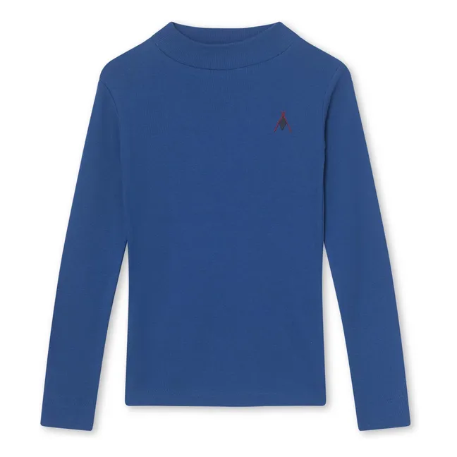 Ami Organic Cotton T-Shirt | Blue