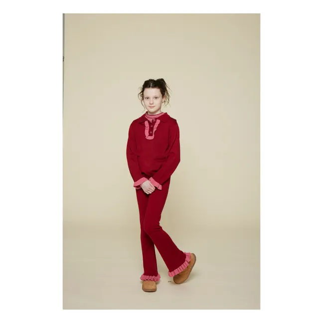 Candy Maille polo shirt | Red