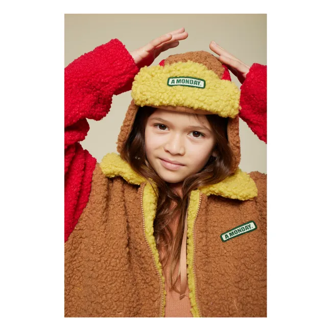 Thia Sherpa Coats | Camel