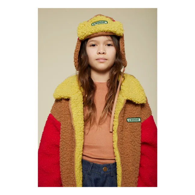 Thia Sherpa Coats | Camel
