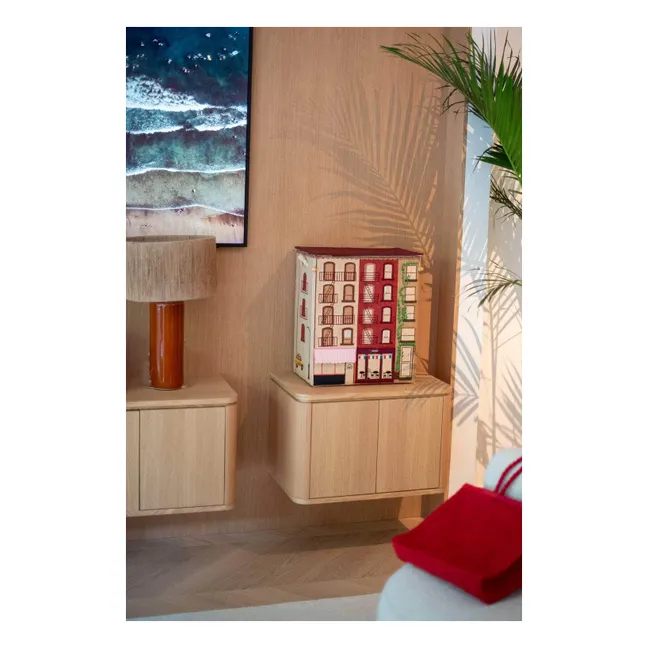 New York Storage Chest | Brick red