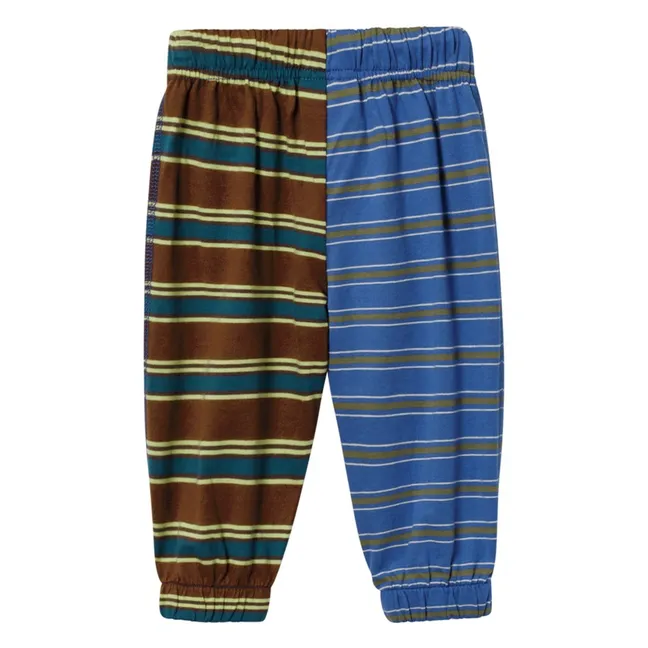 Jogger Rayé | Bleu