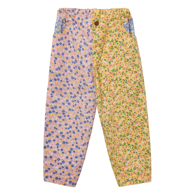 Pantalon Posy Fleuri | Jaune