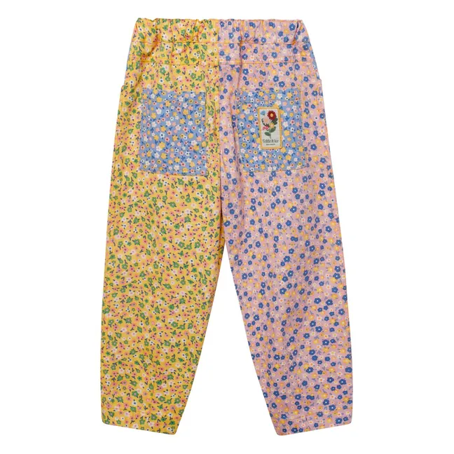 Pantalon Posy Fleuri | Jaune