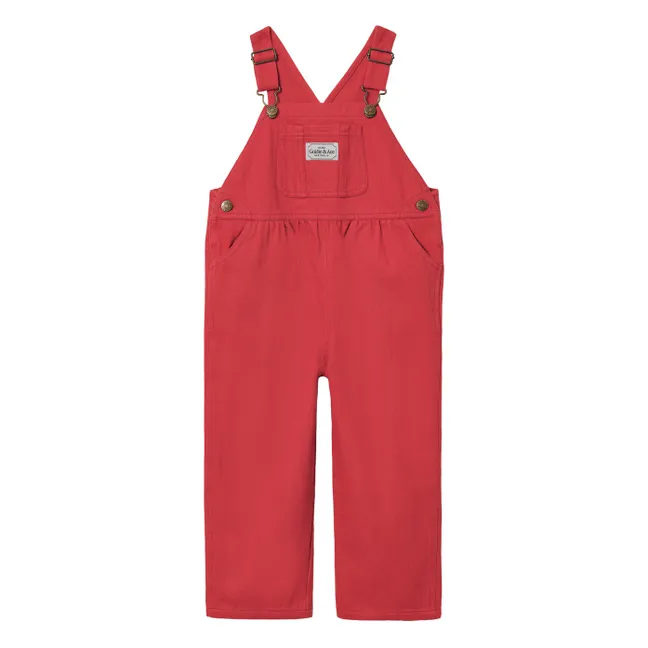 Salopette Austin Denim | Rouge