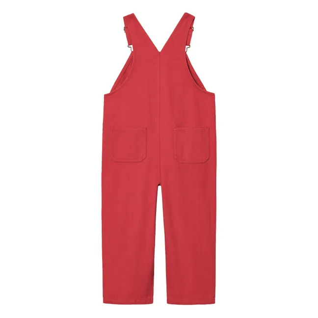 Salopette Austin Denim | Rouge