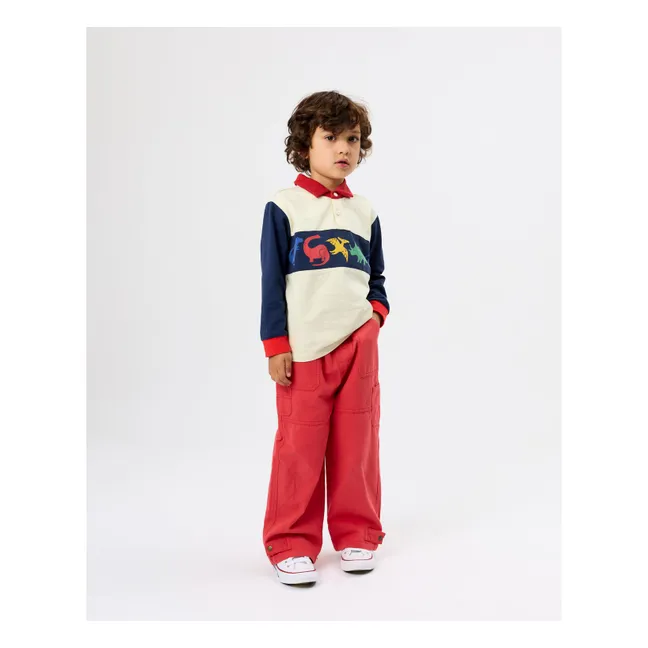 Polo Dinosaures | Bleu marine