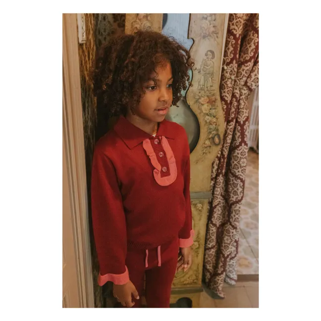 Candy Maille polo shirt | Red