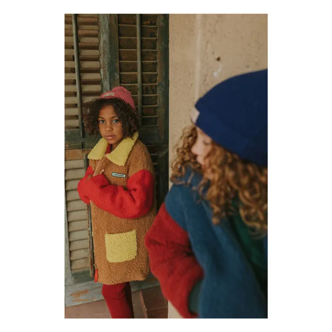Thia Sherpa Coats | Camel