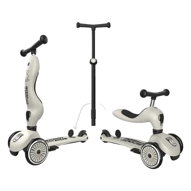 Higwaykick 1 Adjustable Scooter - Scoot&amp;Ride x Miffy | Beige