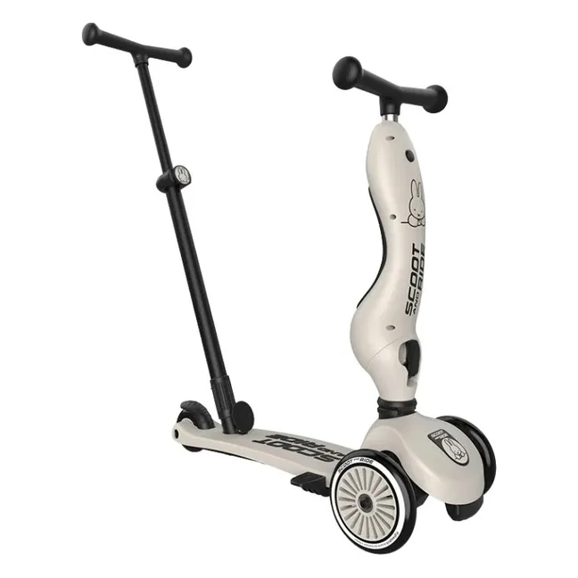 Higwaykick 1 Adjustable Scooter - Scoot&amp;Ride x Miffy | Beige