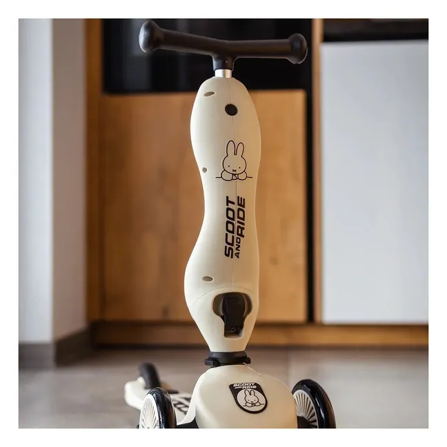 Trottinette évolutive Higwaykick 1 - Scoot&Ride x Miffy | Beige