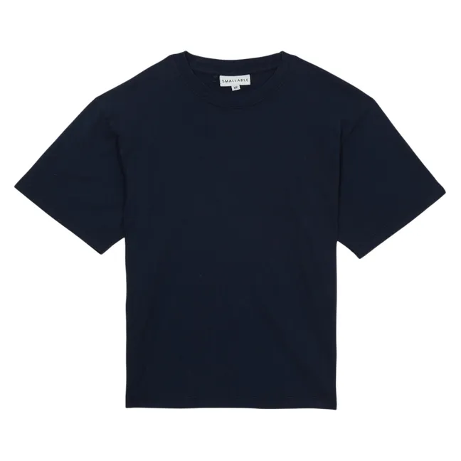 Camiseta Hillcrest de algodón orgánico | Azul Marino