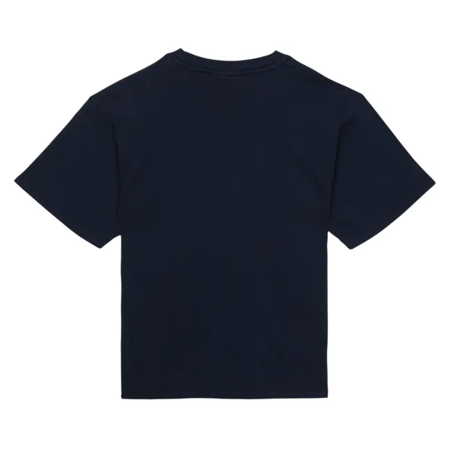 Camiseta Hillcrest de algodón orgánico | Azul Marino