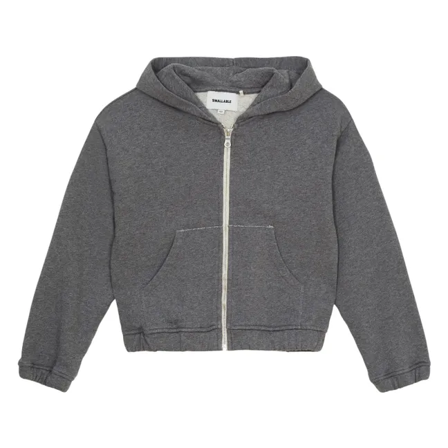 Sweat Capuche Kaightleridge Coton Bio | Gris chiné
