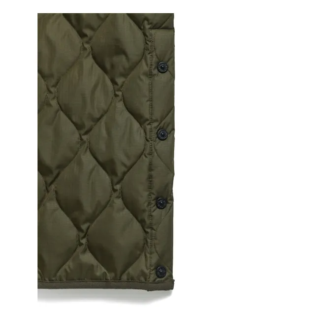 Unisex Ärmellose Jacke Military | Dunkelkaki