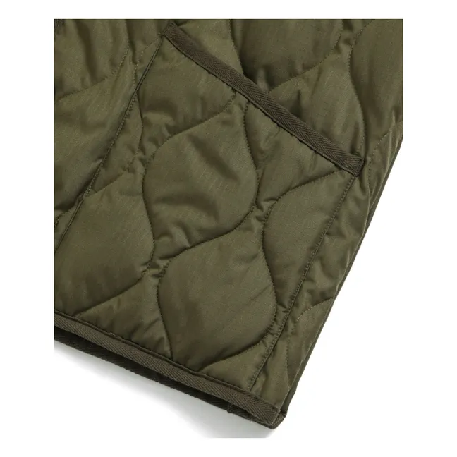Unisex Ärmellose Jacke Military | Dunkelkaki