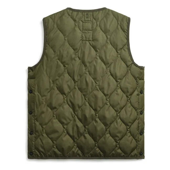 Unisex Ärmellose Jacke Military | Dunkelkaki