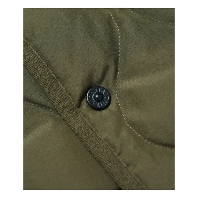 Unisex Ärmellose Jacke Military | Dunkelkaki