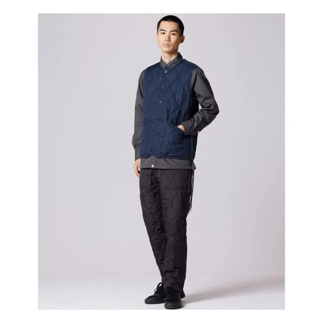 Unisex Ärmellose Jacke Military | Navy