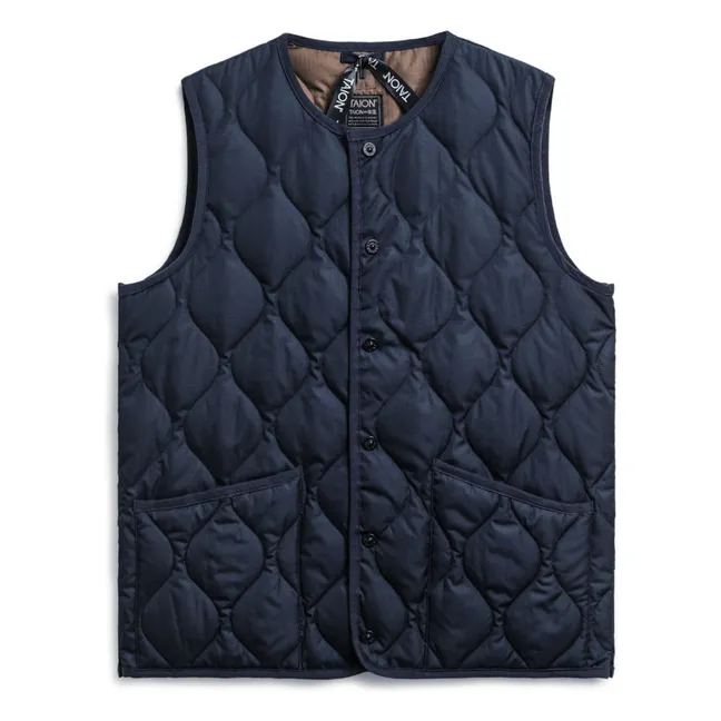 Unisex Ärmellose Jacke Military | Navy
