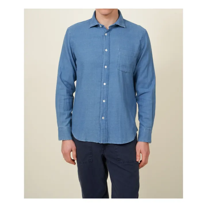 Hemd Paul Twill | Indigo- Produktbild Nr. 0