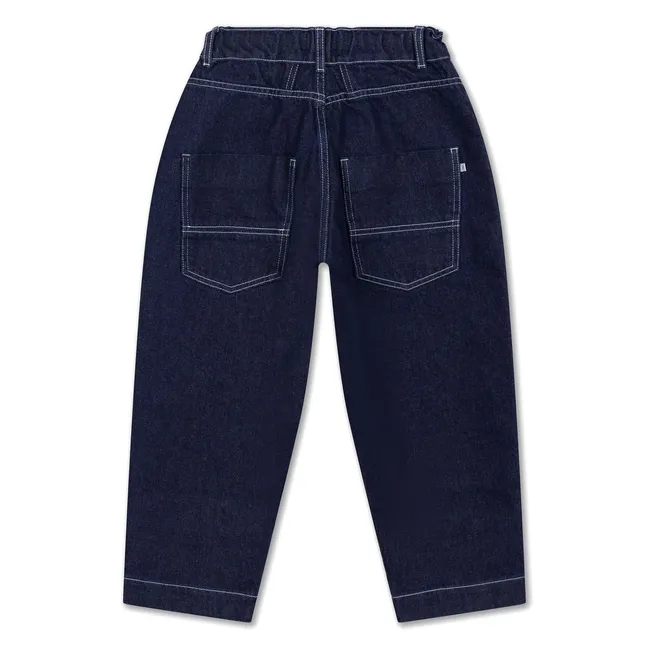 Organic Cotton Work Jeans | Dark Blue