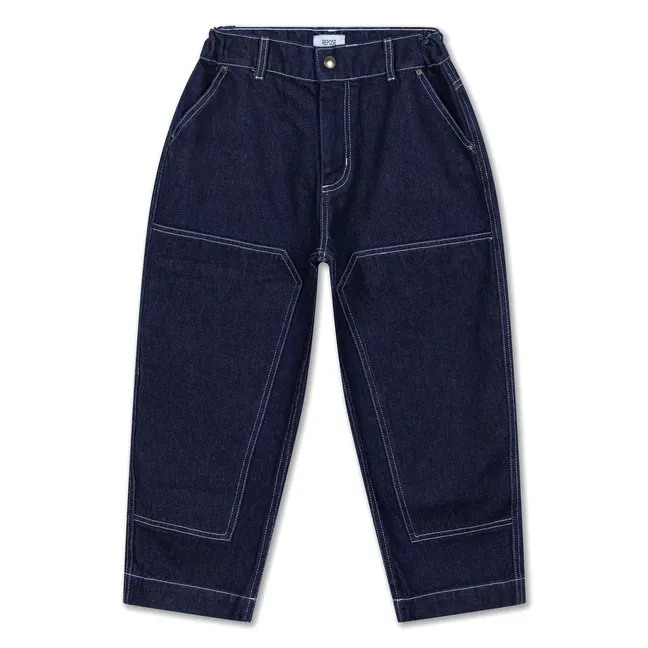 Organic Cotton Work Jeans | Dark Blue