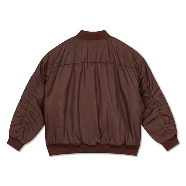 Bomber Fibres Recyclées | Marron