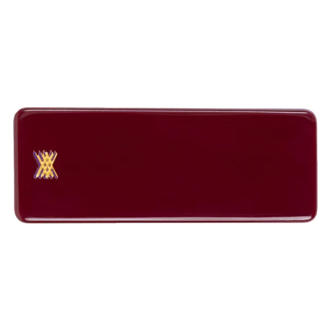 Barrette Squared | Bordeaux