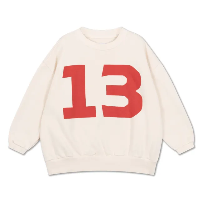 13 Organic Cotton Sweatshirt | Ecru