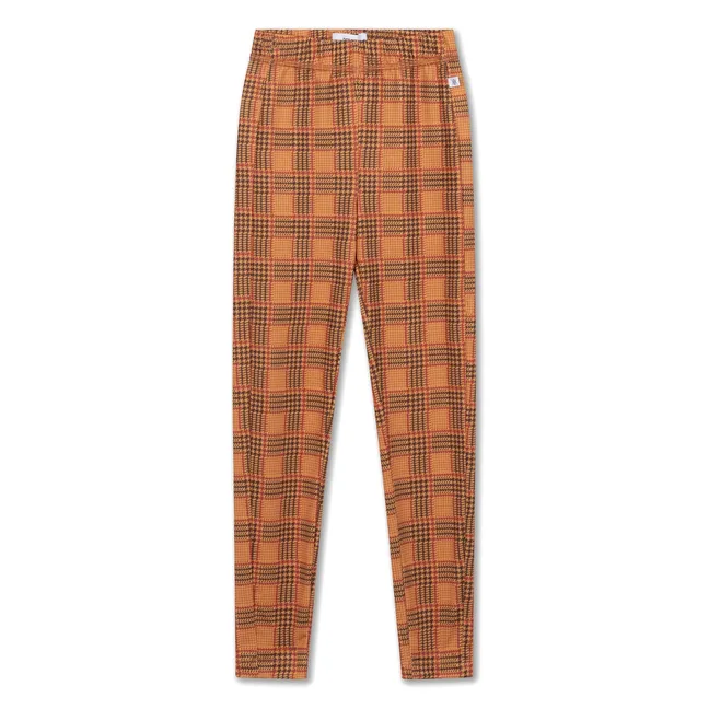 Legging Tartan | Orange