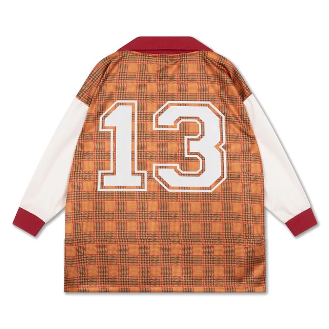 Maillot de Sport Tartan | Orange