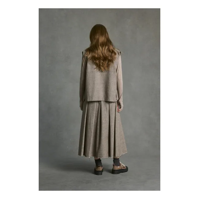 Jupe Elisabeth | Taupe