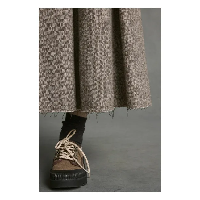 Jupe Elisabeth | Taupe