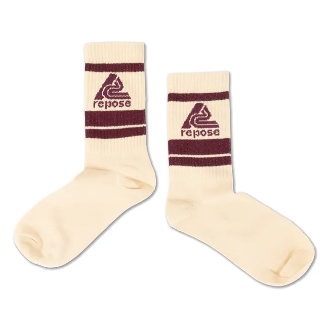 Lot de 3 Paires de Chaussettes Repose | Blanc