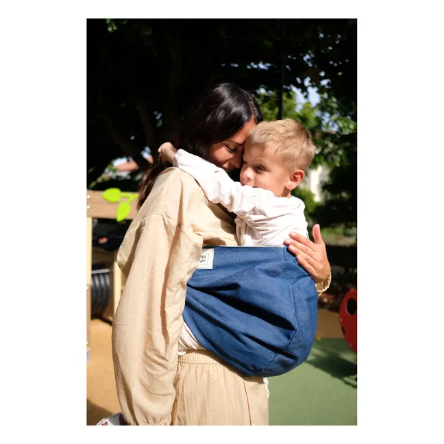 Carry &amp; Walk Baby Carrier | Denim