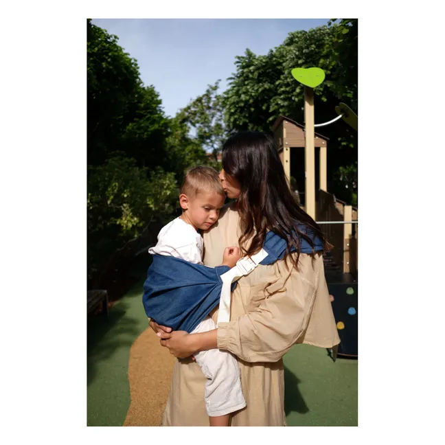 Carry &amp; Walk Baby Carrier | Denim