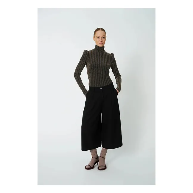 Pantalon Mid-Waist | Noir